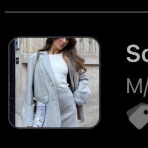 Social Blazer - Pebble White Fox Boutique